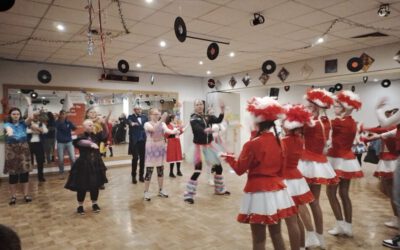 Dancing Queens beim Prinzenempfang des Bitburger Kinderprinzenpaares