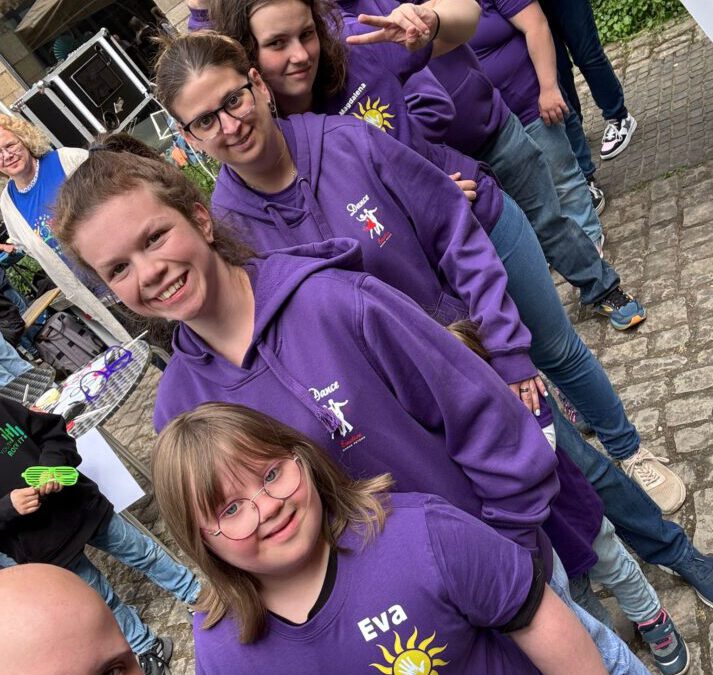 1. Inklusionsfest in Trier mit Dancing Queens and King