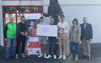 Spende des Abiturjahrgangs 2025 des Willibrord-Gymnasiums Bitburg