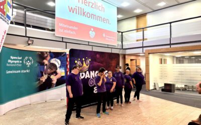 Auftritt der „Dancing Queens and Kings“ für Special Olympics Rheinland-Pfalz