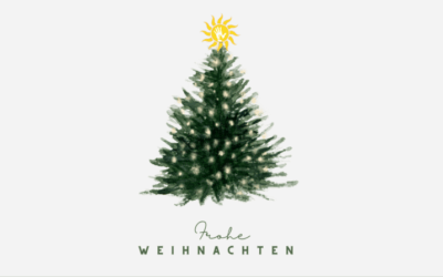 Frohe Weihnachten und ein gutes neues Jahr!