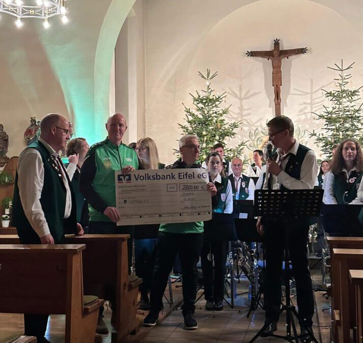 Spende des Musikvereins „Lyra“ 1905 Ferschweiler und der Ferschweilerer Frauen