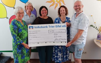 Spende der Theatergruppe Baustert