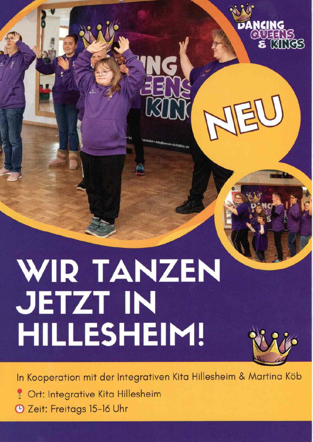 Unsere neue integrative Tanzgruppe in Hillesheim